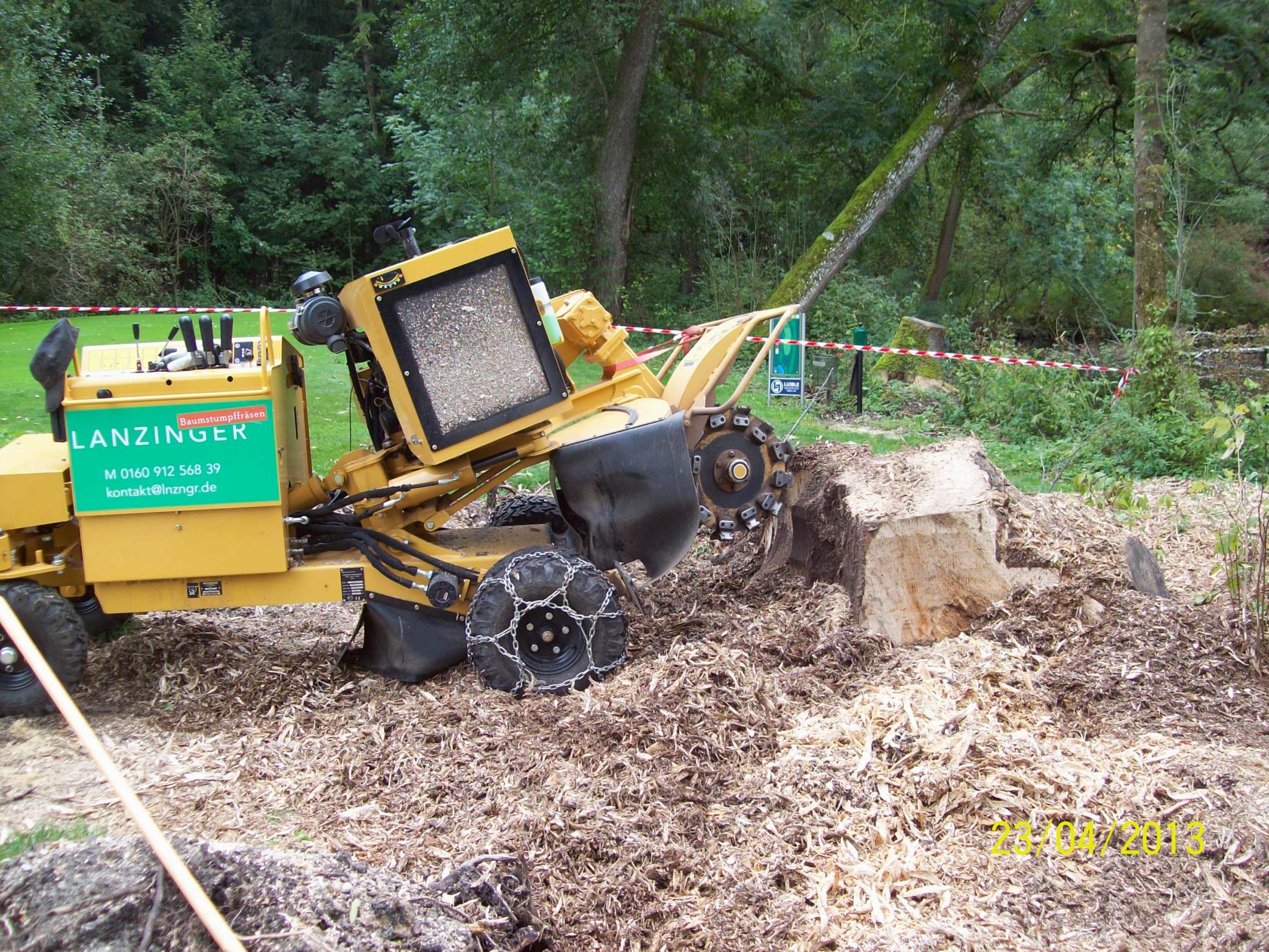 Baumstumpffräsen Lanzinger